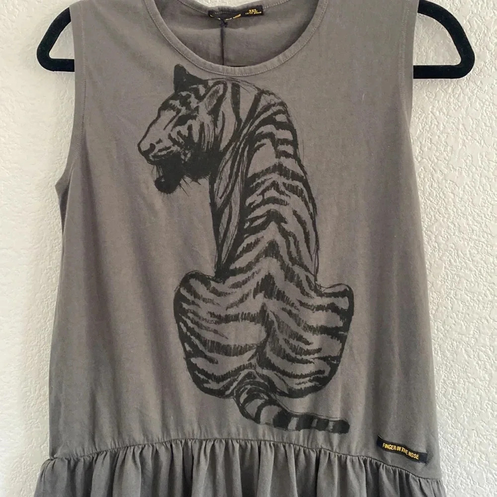 FINGER IN THE NOSE Girls Dress (Size 3 XL - 12/13 years) - Picture 2 of 8
